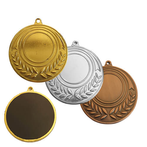 Medalla Reverso Negro 50mm  MD141