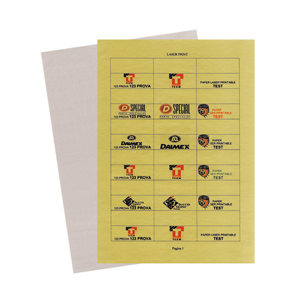 Papel Laserable color Oro