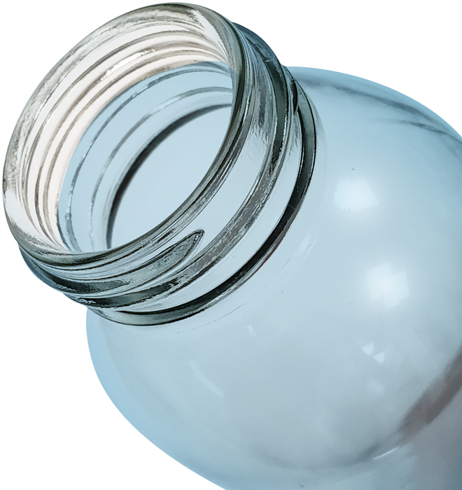 Botella de vidrio ¨ANANÁ¨