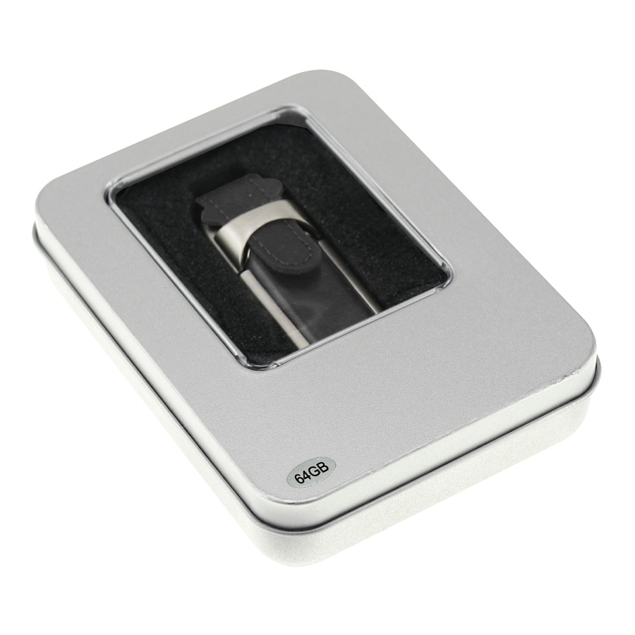 USB Pendrive 64GB de Eco-cuero