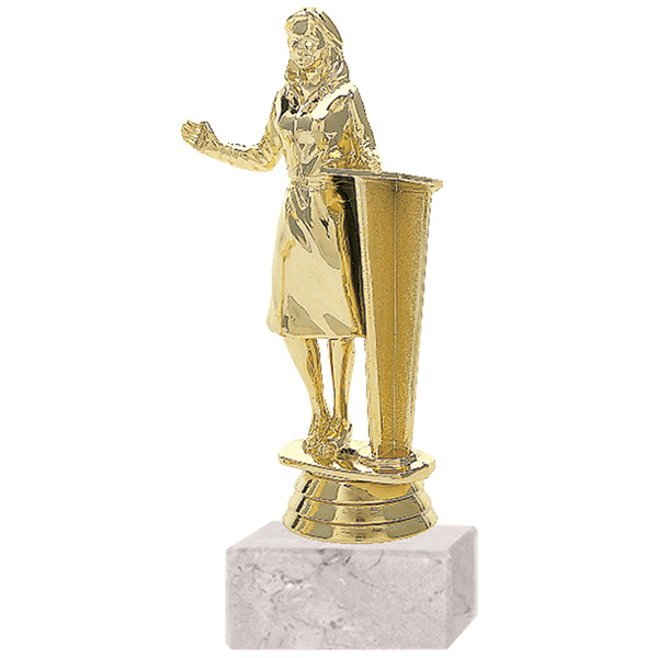 Trofeo plástico Debate Femenino RP-5010
