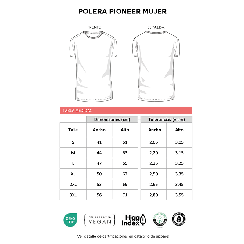 Polera Pioneer Mujer
