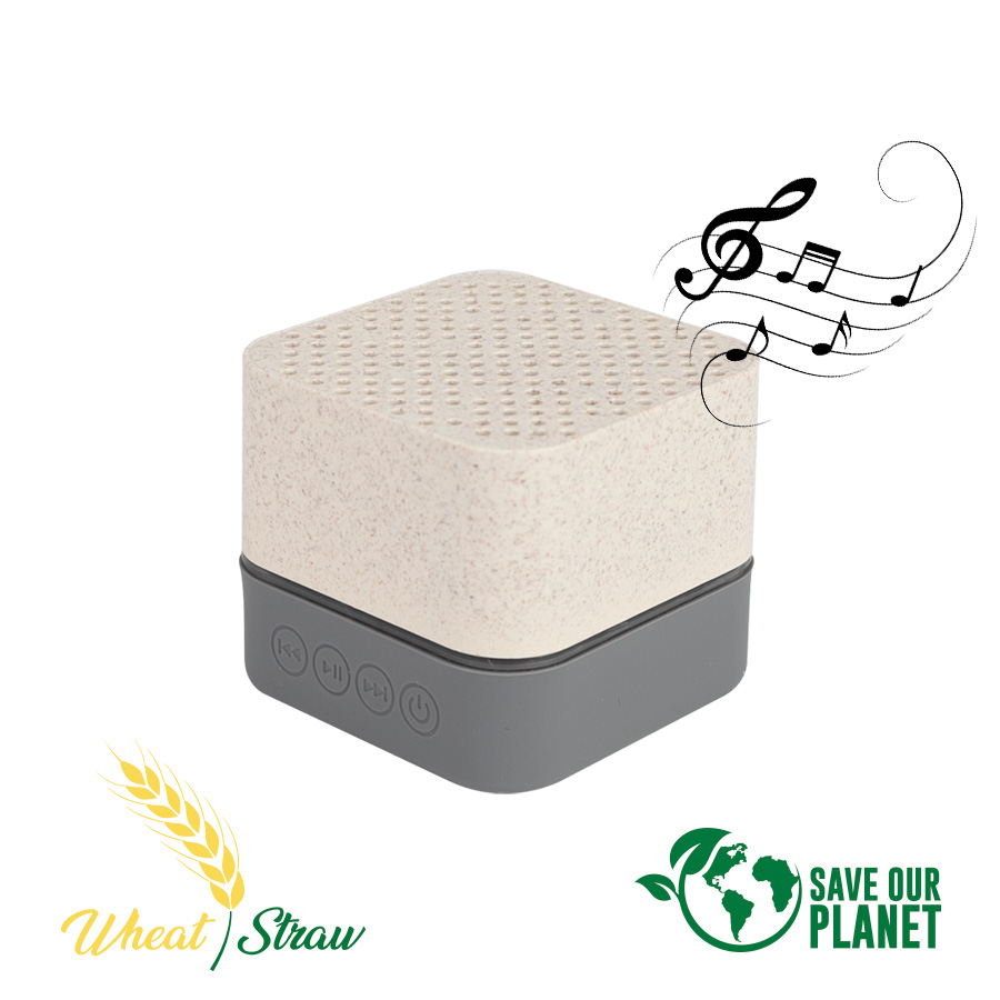 Parlante Altavoz de caña de trigo 