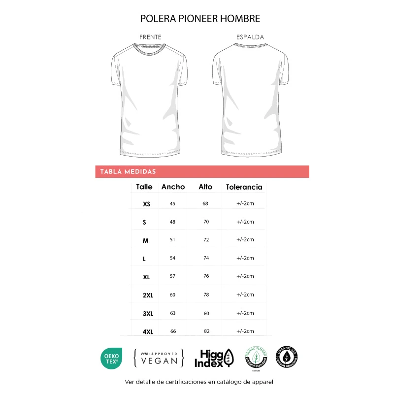 Polera Pioneer Hombre