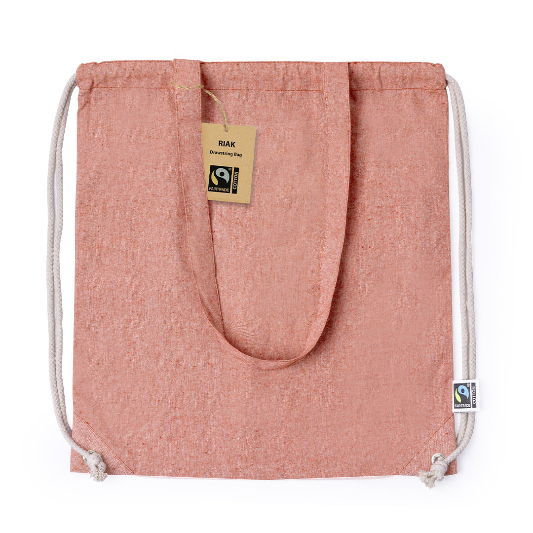 Bolsa Mochila Riak Fairtrade 42 cm x 38 cm  