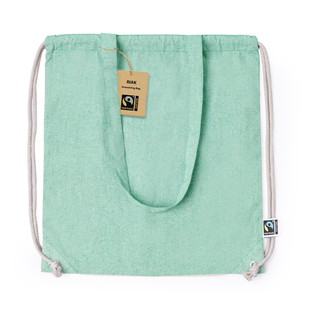 Bolsa Mochila Riak Fairtrade 42 cm x 38 cm  