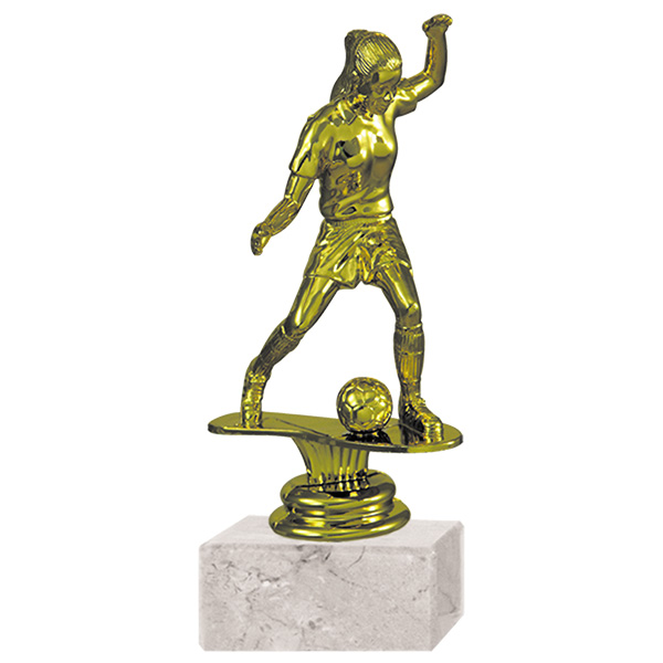 Trofeo plástico Fútbol Femenino RP-8461