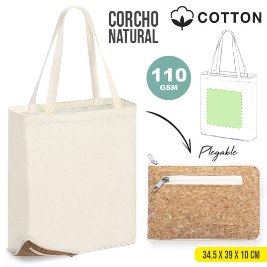 Bolsa Plegable Charel 39 cm x 34.5 cm x 10 cm 