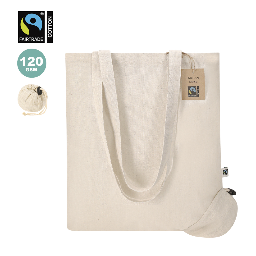 Bolsa Plegable Kieran Fairtrade 42 cm x 38 cm  