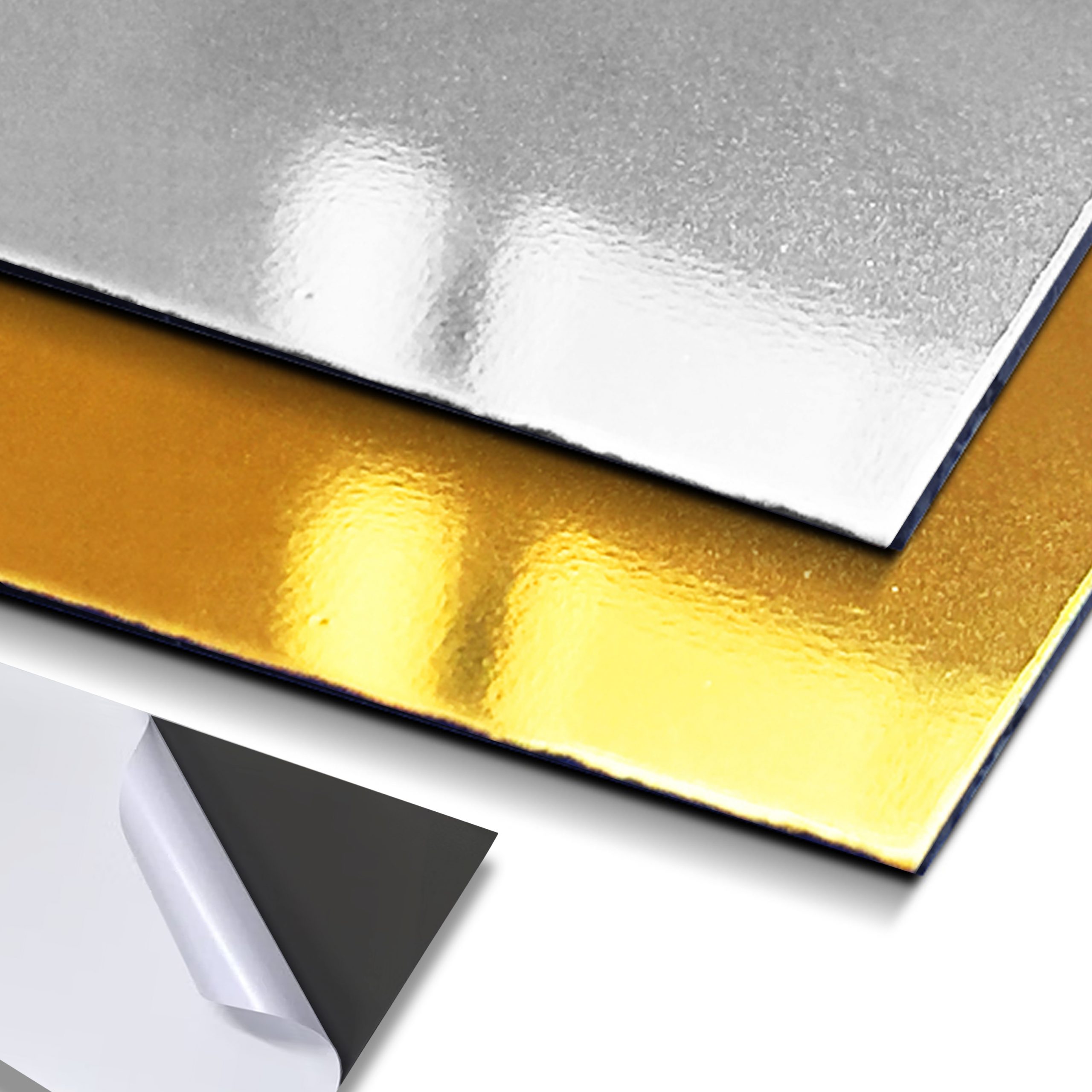 Placa Metalexglued con pegamento