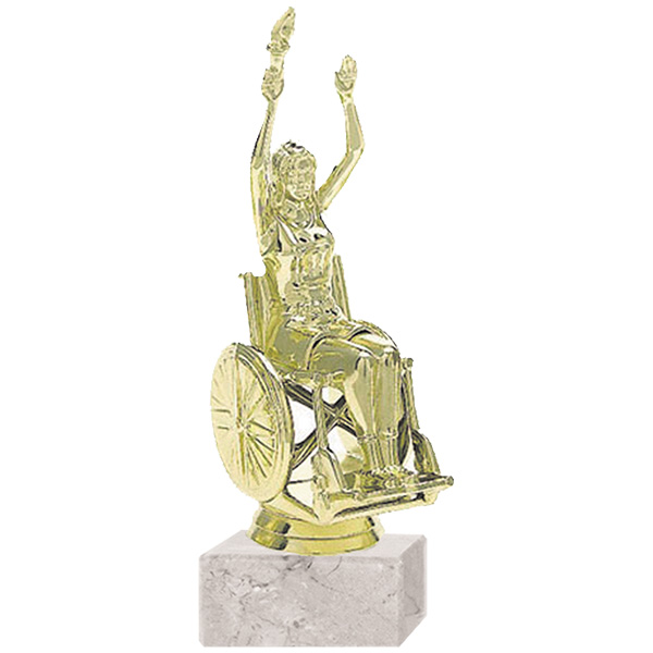 Trofeo plástico Paraolímpico Femenino RP-6002