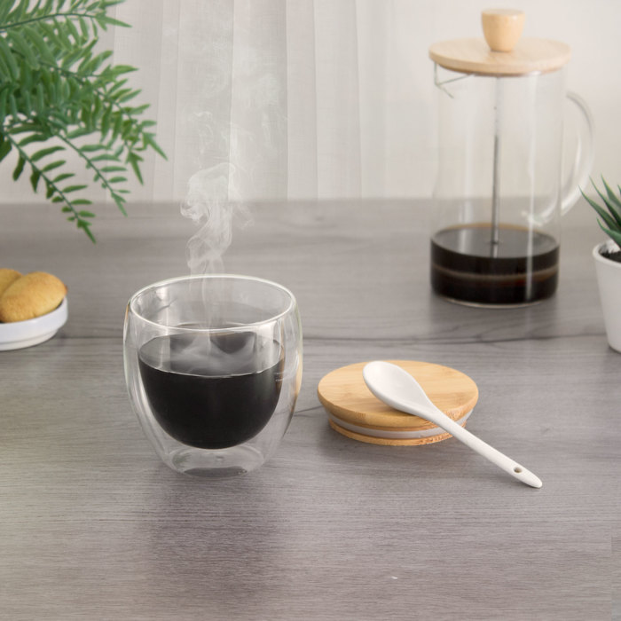 Taza doble vidrio ¨Colombia¨