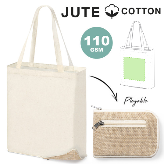 Bolsa Plegable Dylan 39 cm x 34.5 cm x 10 cm 