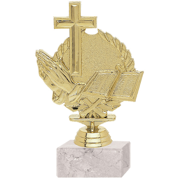 Trofeo plástico Religioso RP-3039