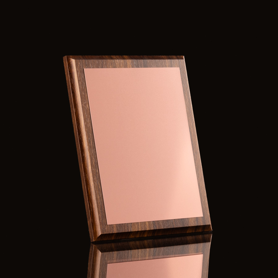 Placa Galvano encobrizado 